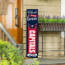 46" Double Sided Leaner, Washington Capitals, Halloween