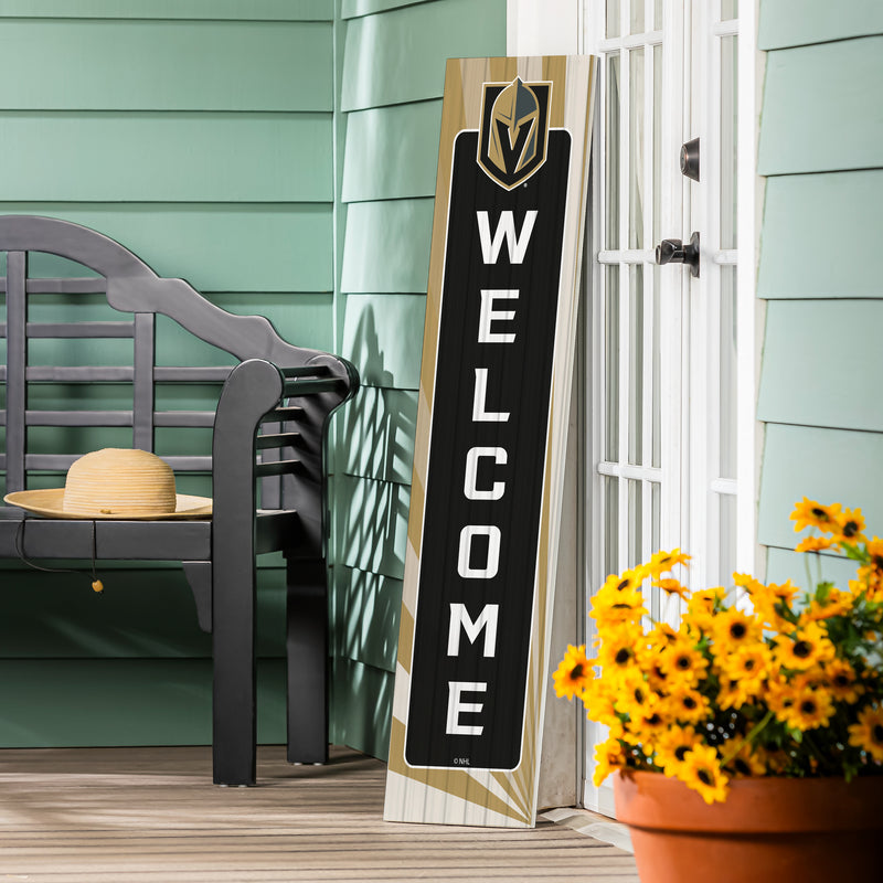 Vegas Golden Knights Summer Seasonal Single Sided Large Leaner, 46"