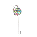 42" Glass Bee Garden Stake