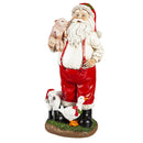 Santa On The Homestead Statue