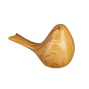 Wood Look Ceramic Bird Statue, Set of 2