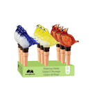 What She Shed Plant Support & Accessories, Glass & Terracotta, Glow-in-the-Dark Bird Watering Globe,