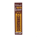 46" Double Sided Leaner, Washington Commanders, Halloween