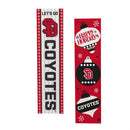 46" Double Sided Leaner, University of South Dakota, Christmas