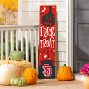 46" Double Sided Leaner, University of South Dakota, Halloween