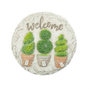 Topiary Garden Stone, Welcome