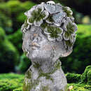 Faux Moss Fairy Statuary, Small