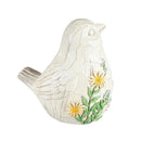 Carved Floral Statuary, Set of 2
