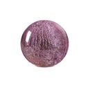 6" LED Pink Crackled Decorative Ball