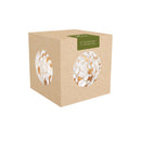 Cheetah LED Art Glass Gazing Ball, 8"