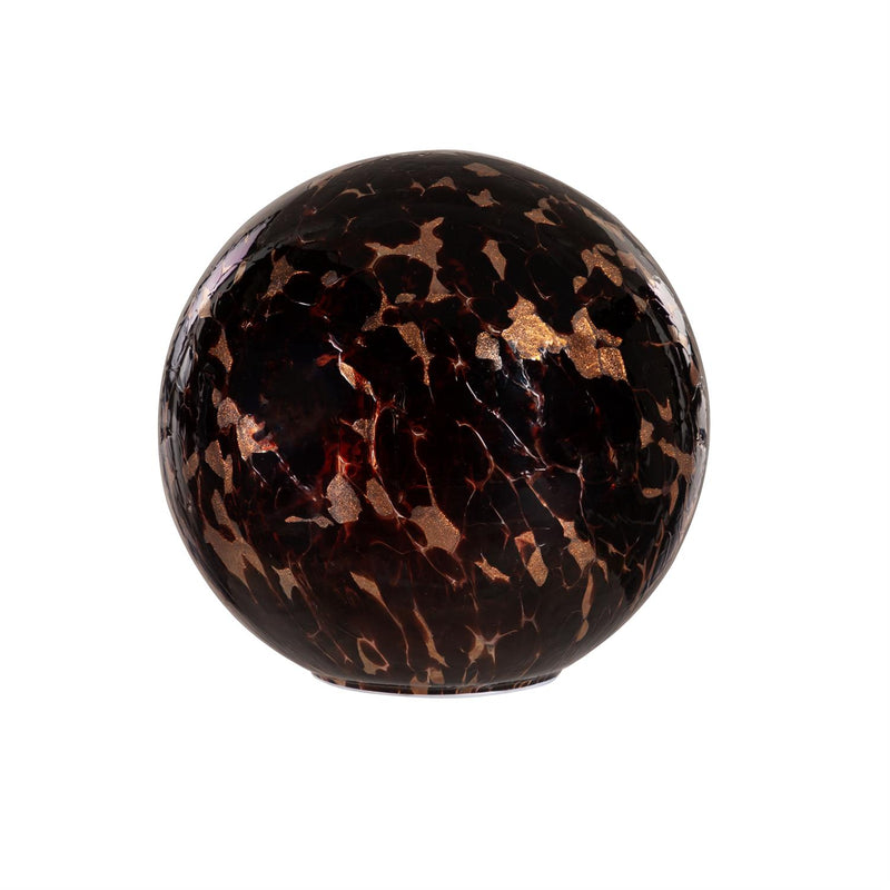 10" LED Art Glass Gazing Ball, Cheena