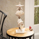 3 Tier Seashell Statuary