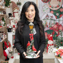 LED Christmas Lamp Post Stauary,84g5334