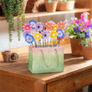 Cottage Garden Stake, Flower Pick with Vase Display Program, 7"