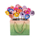 Cottage Garden Stake, Flower Pick with Vase Display Program, 7"