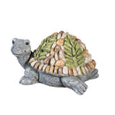 Stone Like Frog & Turtle Statue., 6"H