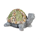 Stone Like Frog & Turtle Statue., 6"H