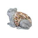 Stone Like Frog & Turtle Statue., 6"H