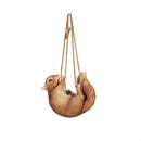Squirrel Hanging Planter with Jute