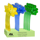What She Shed Plant Support & Accessories, Watering Channel, Art Glass, Flower, CDU