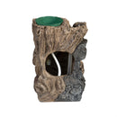 Tree Trunk Tabletop Fountain with Self-Watering Planter