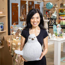 Resin Stone Like Bird Statue, 11"H