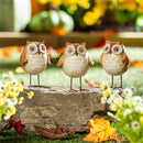 Peeping Owl Statue, 6"H