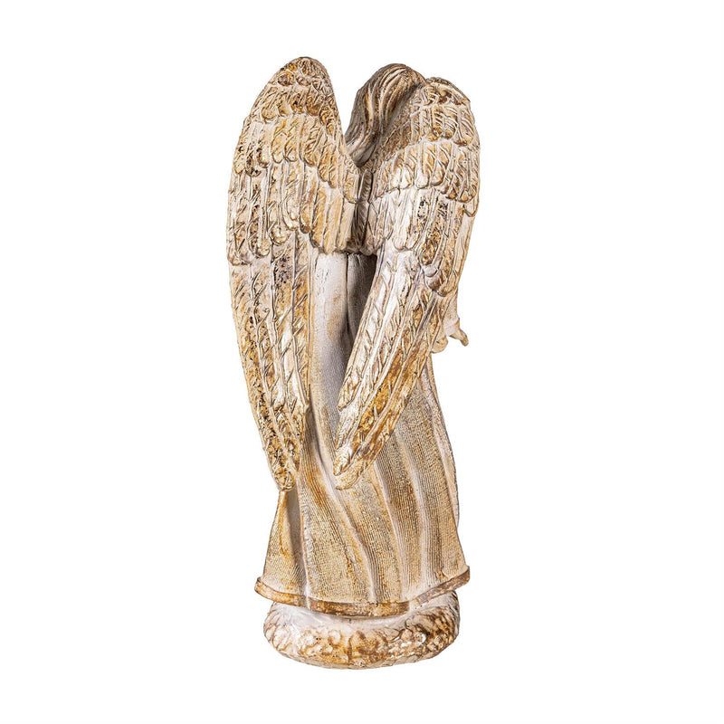 Nativity Garden Statue, Resin Statue, Gilded Nativity, 9"H, Set of 10