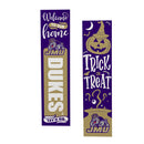 46" Double Sided Leaner, James Madison University, Halloween