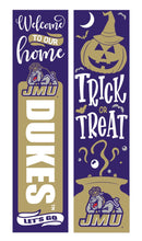 46" Double Sided Leaner, James Madison University, Halloween