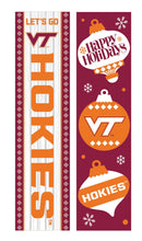 46" Double Sided Leaner, Virginia Tech, Christmas