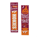 46" Double Sided Leaner, Virginia Tech, Halloween