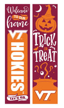 46" Double Sided Leaner, Virginia Tech, Halloween