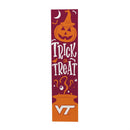46" Double Sided Leaner, Virginia Tech, Halloween