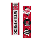 46" Double Sided Leaner, North Carolina State University, Christmas