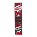 46" Double Sided Leaner, University of Arkansas, Christmas