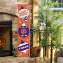 46" Double Sided Leaner, Clemson University, Christmas