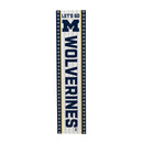 46" Double Sided Leaner, University Of Michigan, Christmas