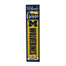 46" Double Sided Leaner, University Of Michigan, Halloween