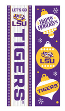 46" Double Sided Leaner, Louisiana State University, Christmas