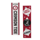 46" Double Sided Leaner, University of Alabama, Christmas