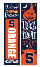 Syracuse University 46" Double Sided Leaner, Halloween