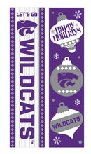 Kansas State University 46" Double Sided Leaner, Christmas