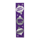 Kansas State University 46" Double Sided Leaner, Christmas