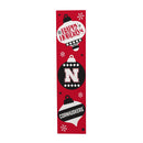 University of Nebraska 46" Double Sided Leaner, Christmas