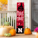 University of Nebraska 46" Double Sided Leaner, Halloween
