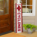 46" Double Sided Leaner, Iowa State University, Christmas