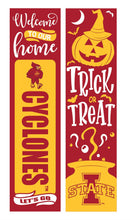 46" Double Sided Leaner, Iowa State University, Halloween