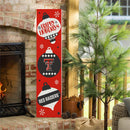 46" Double Sided Leaner, Texas Tech University, Christmas