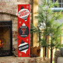 46" Double Sided Leaner, Texas Tech University, Christmas